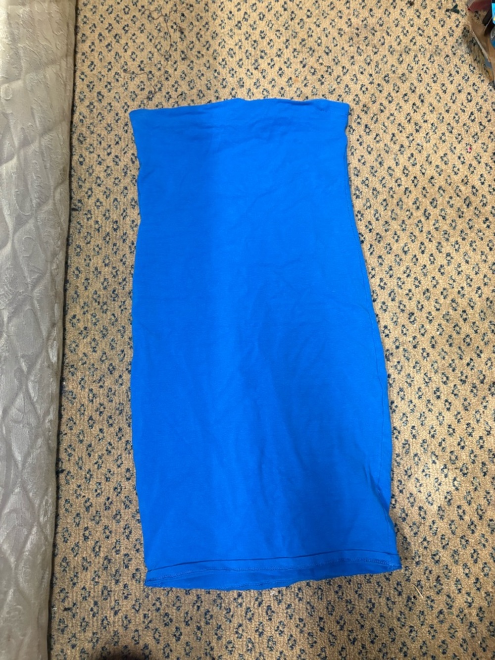 Forever 21 Royal Blue Strapless Tube Dress